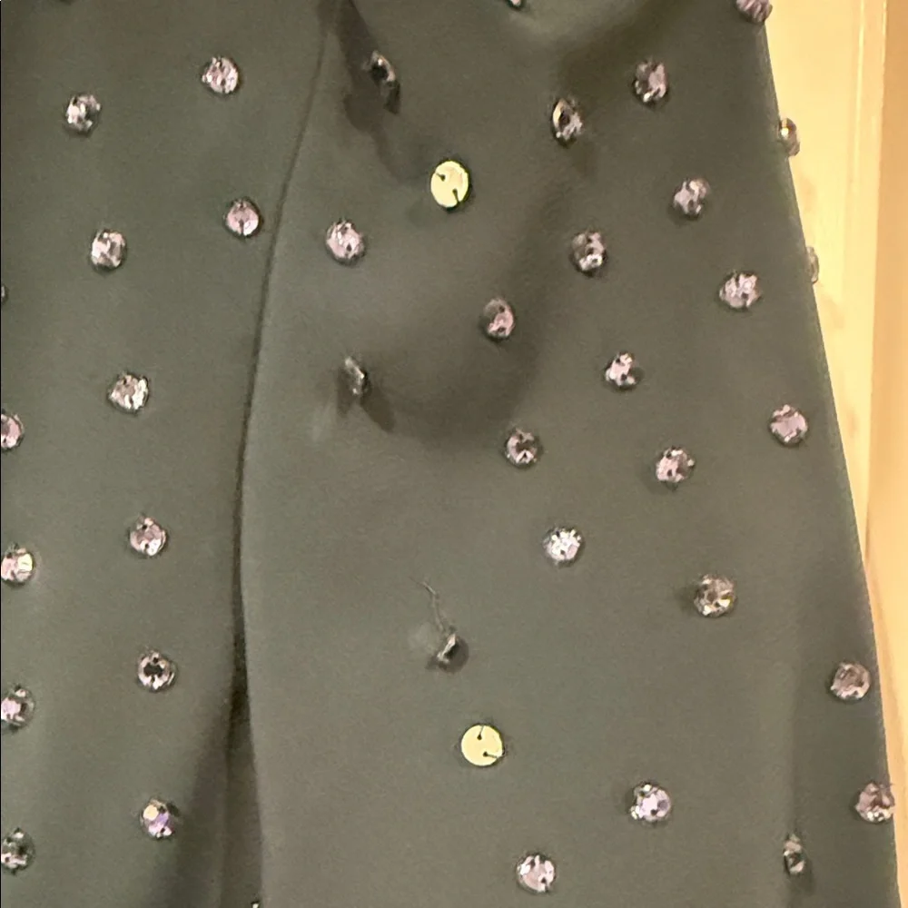 LK Bennett Dark blue Long Sleeve Dress with Studded Accents - Picture 7 of 11